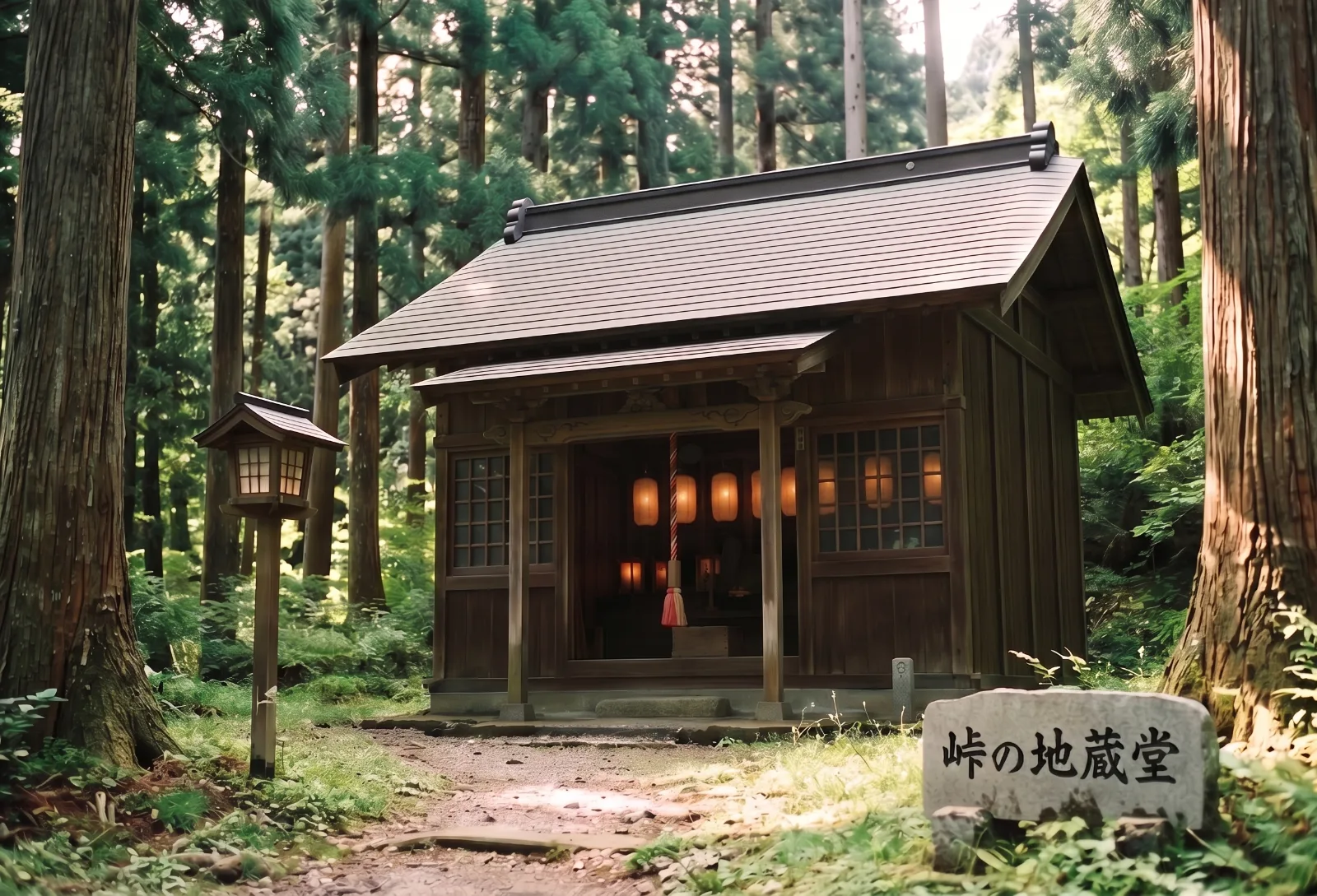 峠の地蔵堂(見本)